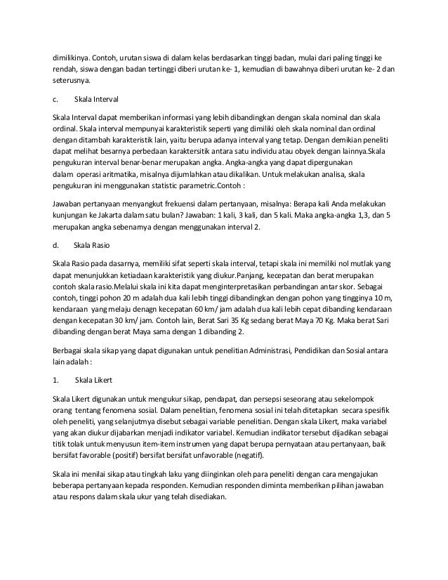 Buku Skala Pengukuran Variabel-variabel Penelitian Riduwan Pdf